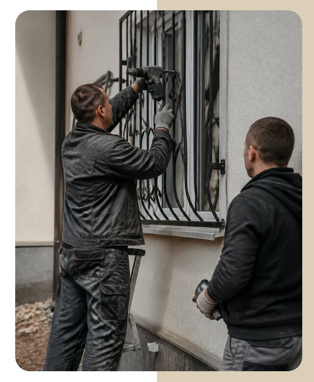 Установка наружных решеток в Тихорецке от 5050 р. | ДвериЛегко-Тхр